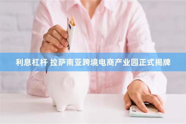 利息杠杆 拉萨南亚跨境电商产业园正式揭牌