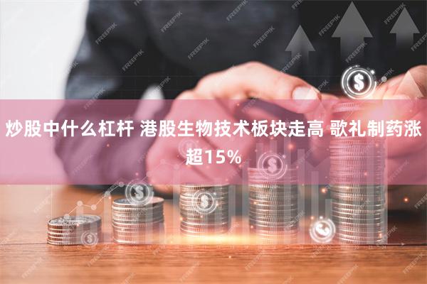 炒股中什么杠杆 港股生物技术板块走高 歌礼制药涨超15%